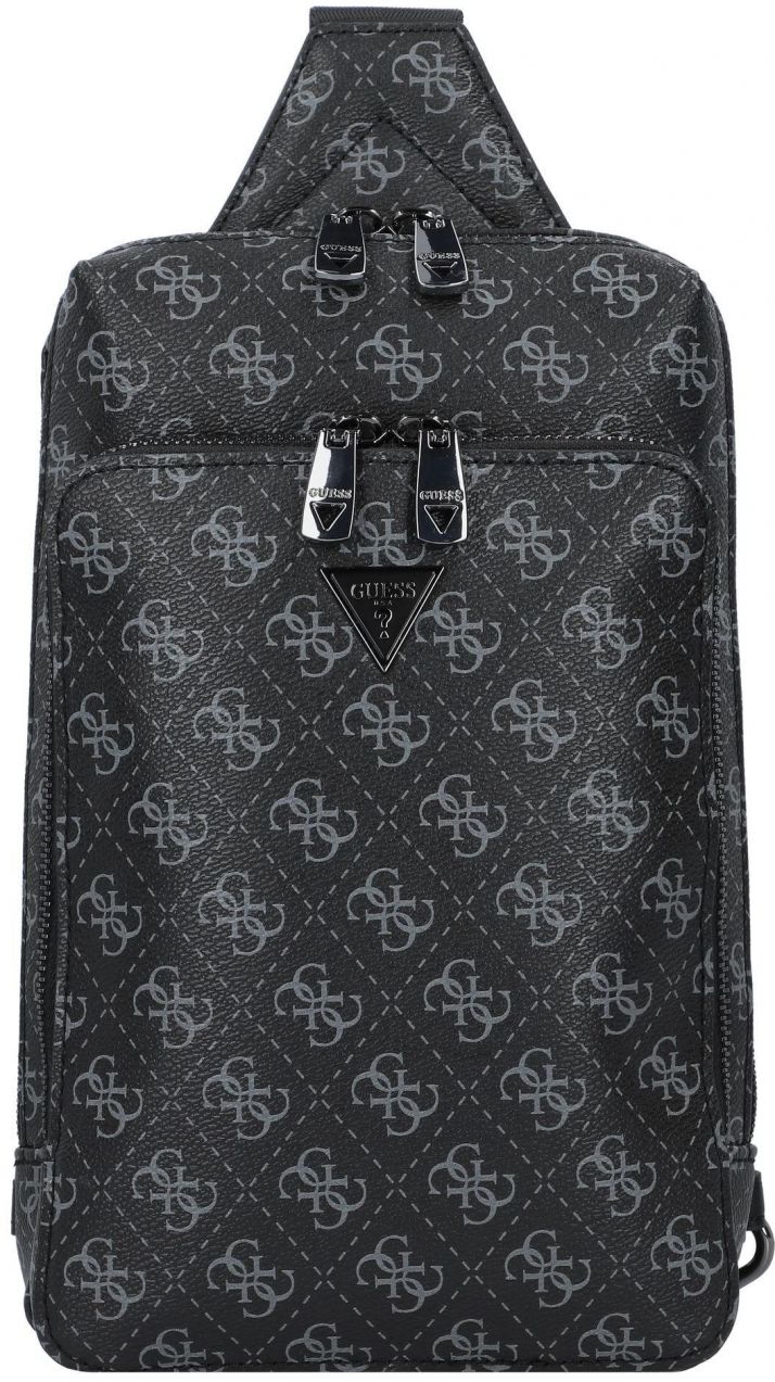 GUESS Batoh 'Milano'  sivá / čierna