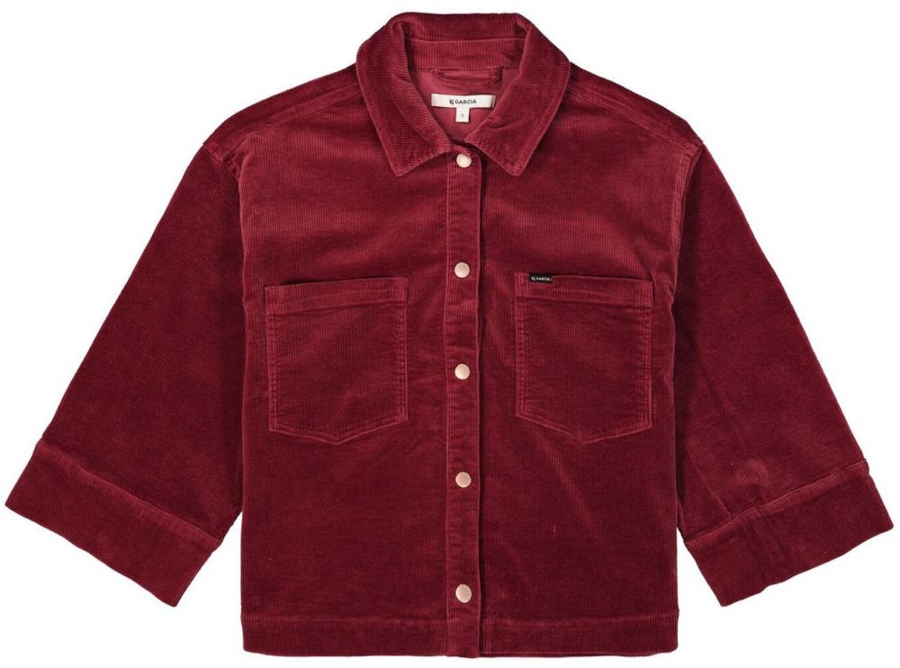 GARCIA Prechodná bunda  bordová