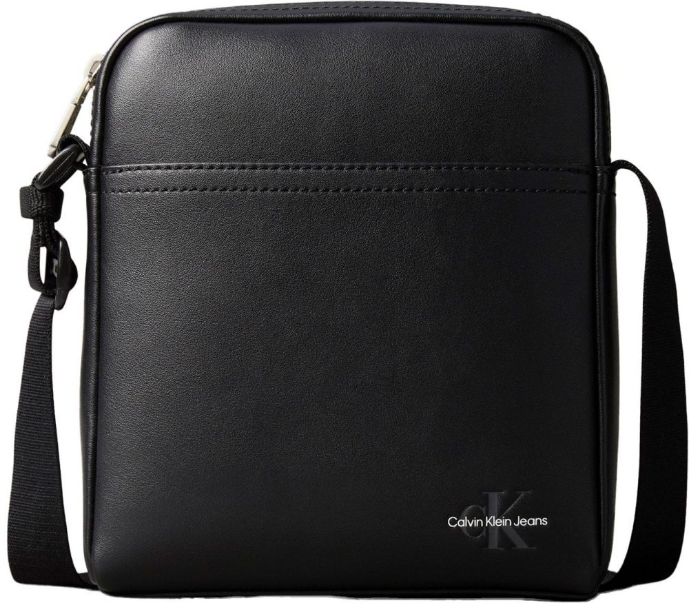 Calvin Klein Taška cez rameno  tmavosivá / čierna / biela