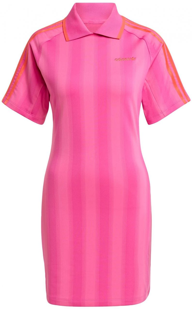 ADIDAS ORIGINALS Šaty 'Football Inspired Graphic'  homárová / ružová / svetloružová