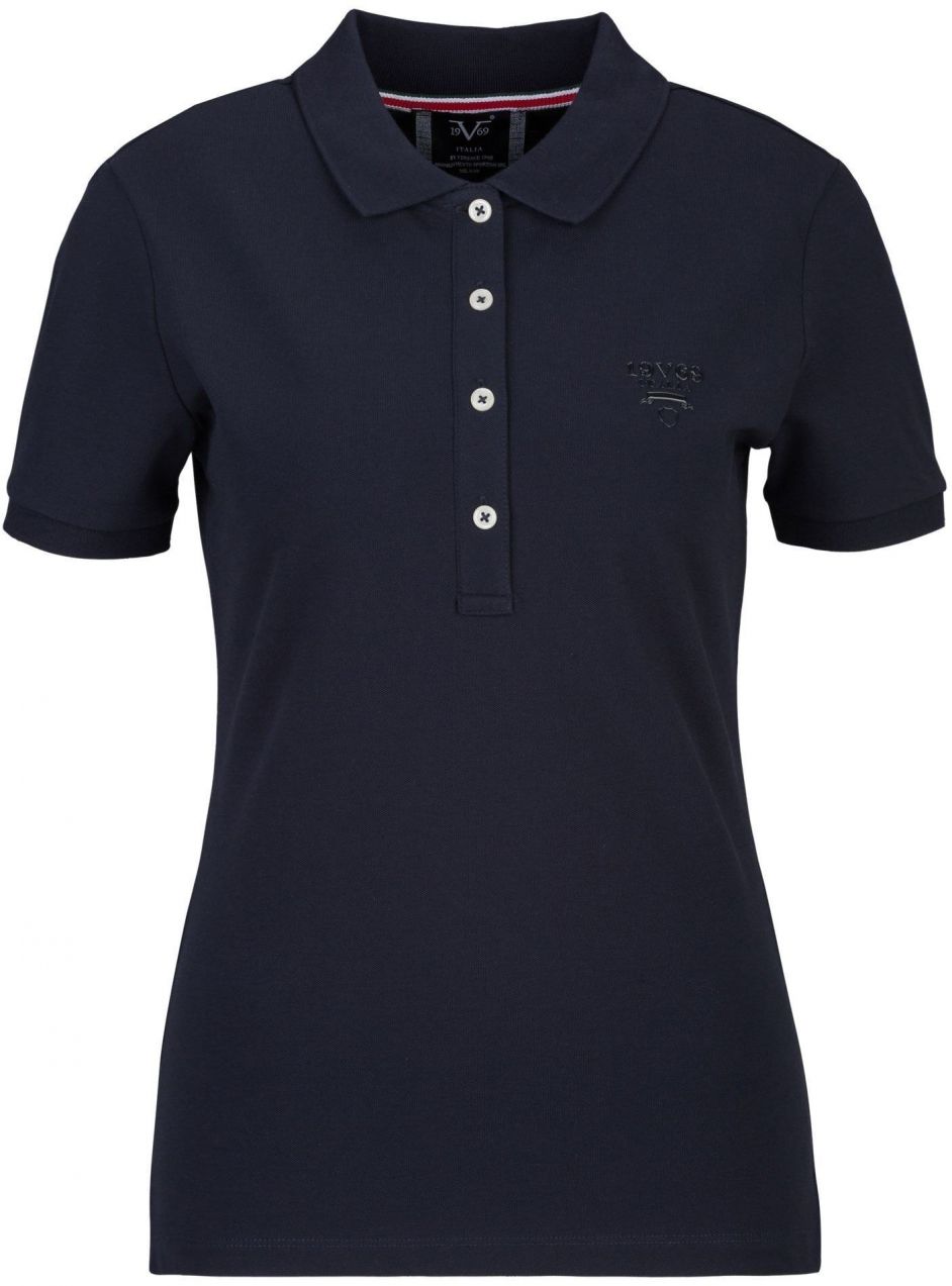 19V69 ITALIA Tričko 'Bibi'  námornícka modrá