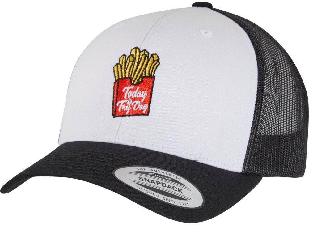 Mister Tee Čiapka 'Today Is Friday Retro'  žltá / červená / čierna / biela