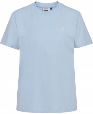 Hummel Tričko 'Pulse'  béžová / svetlomodrá