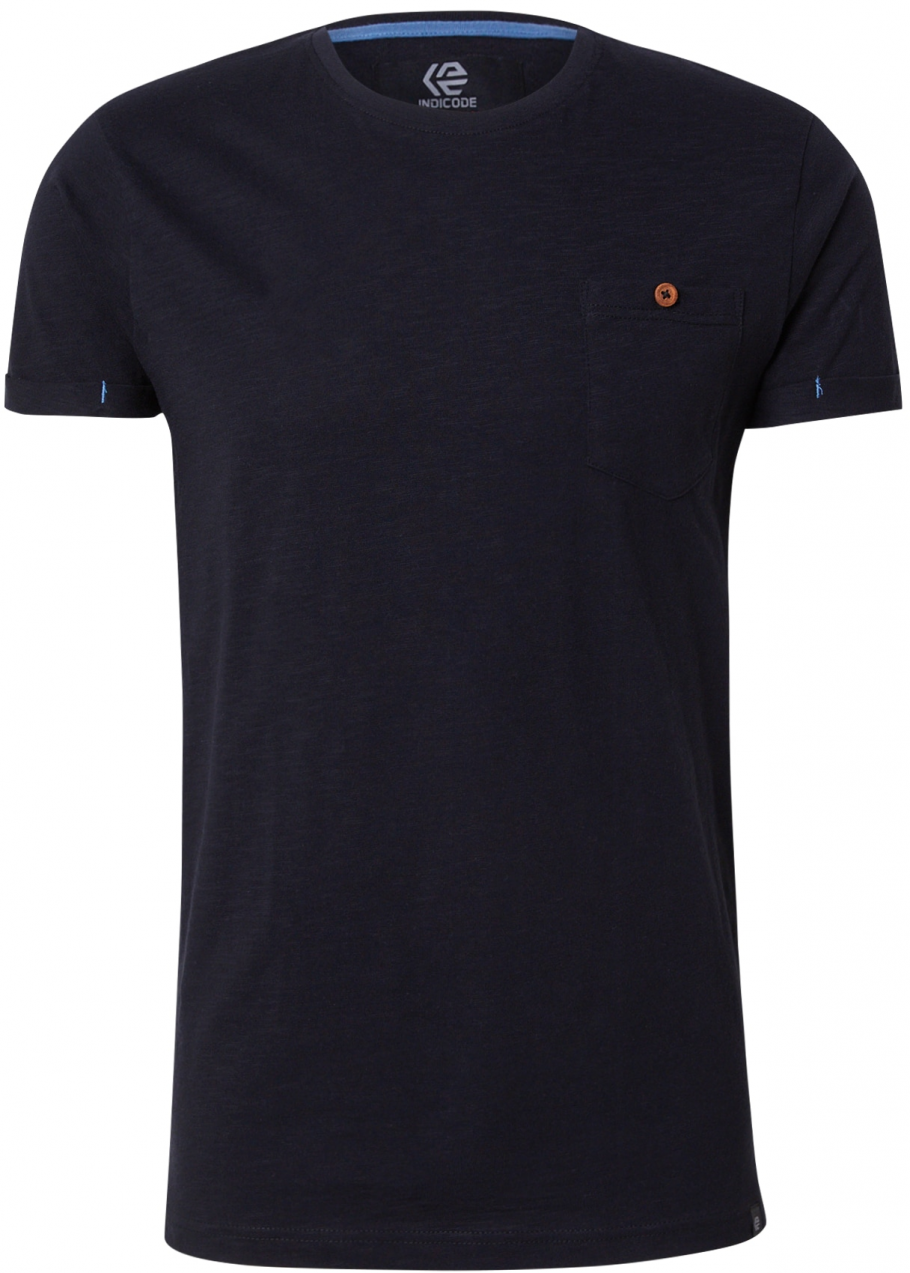 INDICODE JEANS Tričko 'Giuse'  čierna