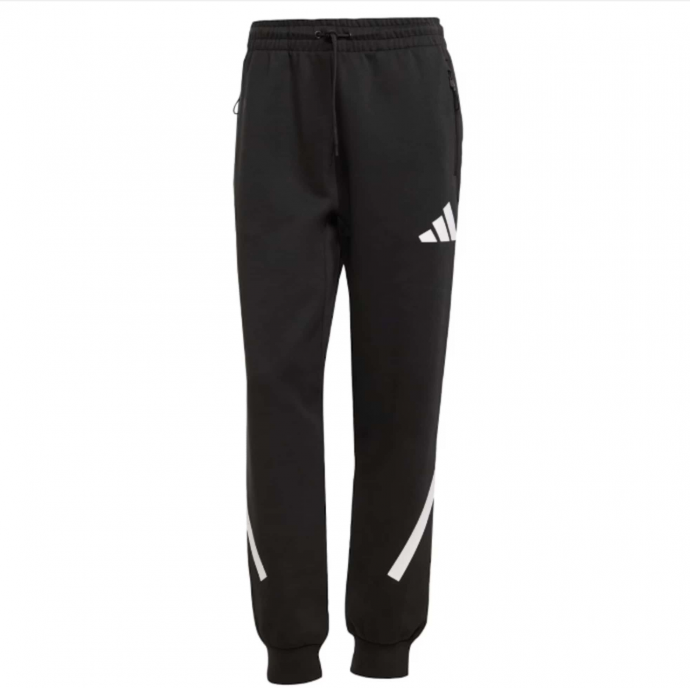 ADIDAS SPORTSWEAR Športové nohavice 'Z.N.E.'  čierna / biela