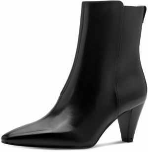 Tamaris Členkové čižmy  čierna