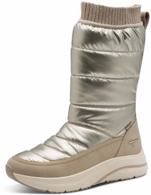 Tamaris Snehule  šampanské / strieborná