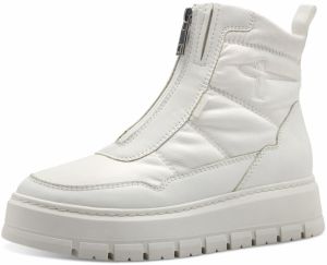 Tamaris Členkové čižmy  šedobiela