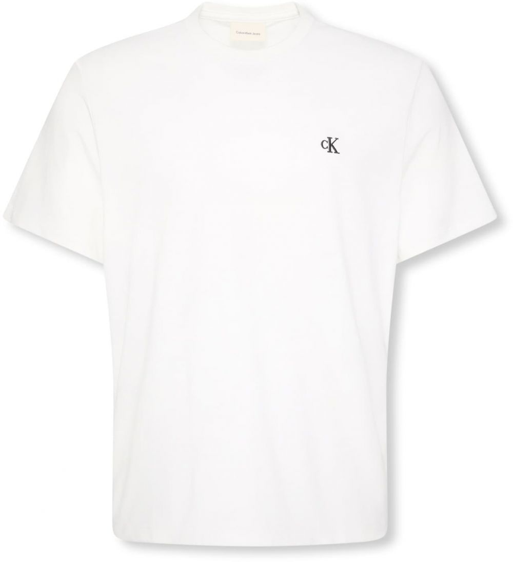 Calvin Klein Jeans Tričko  čierna / biela