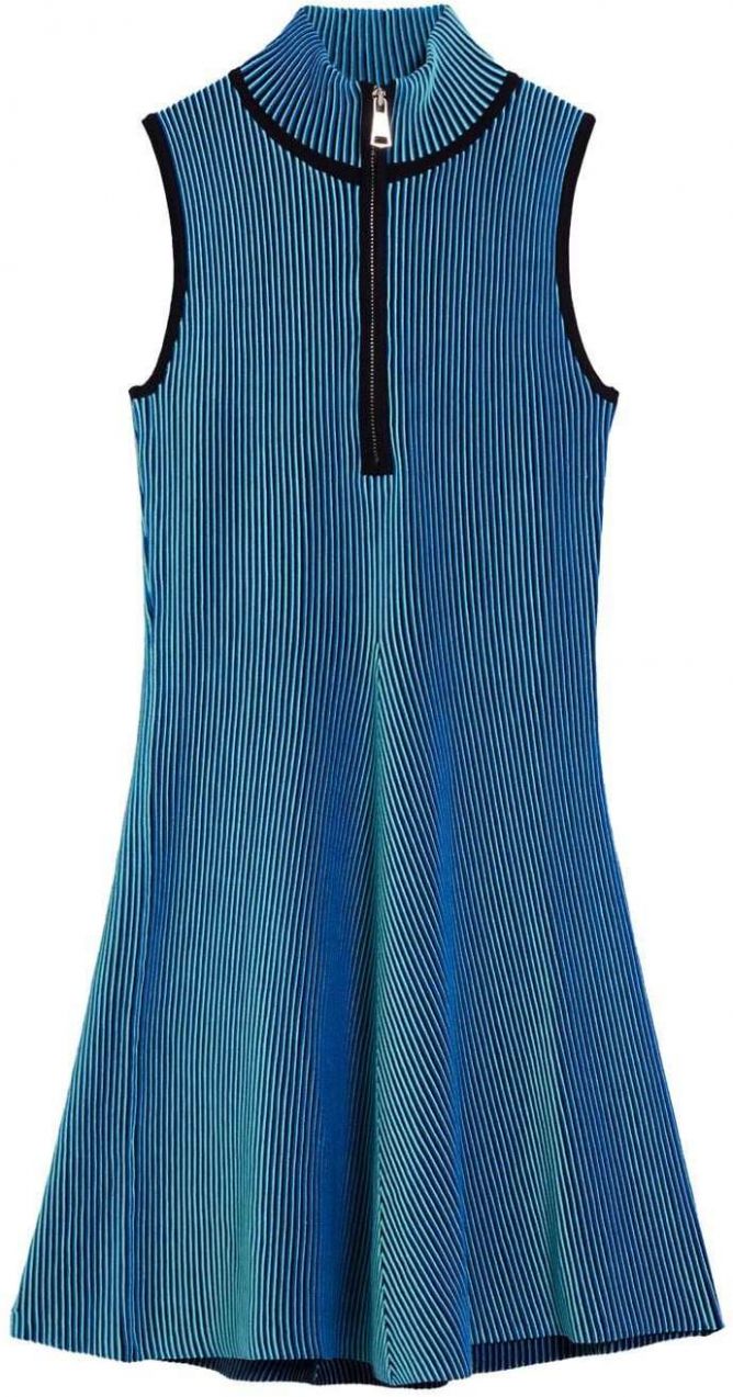 Desigual Šaty  modrá / svetlomodrá