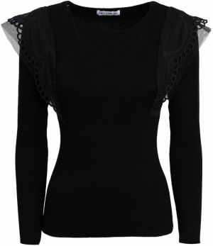 Influencer Sveter  čierna