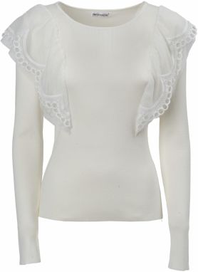 Influencer Sveter  biela