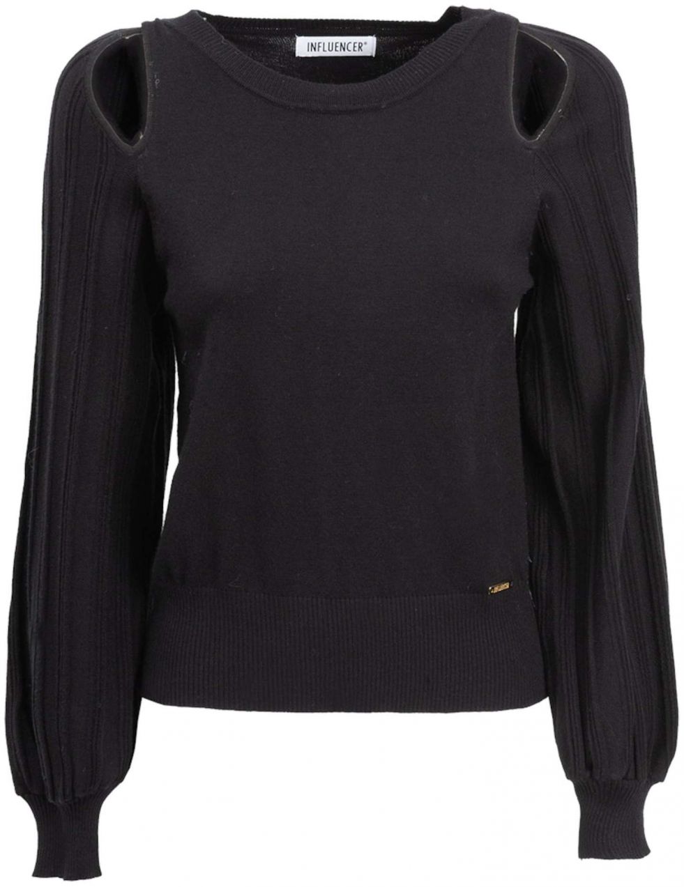 Influencer Sveter  čierna