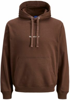 JACK & JONES Mikina 'JORNorrebro'  hrdzavohnedá