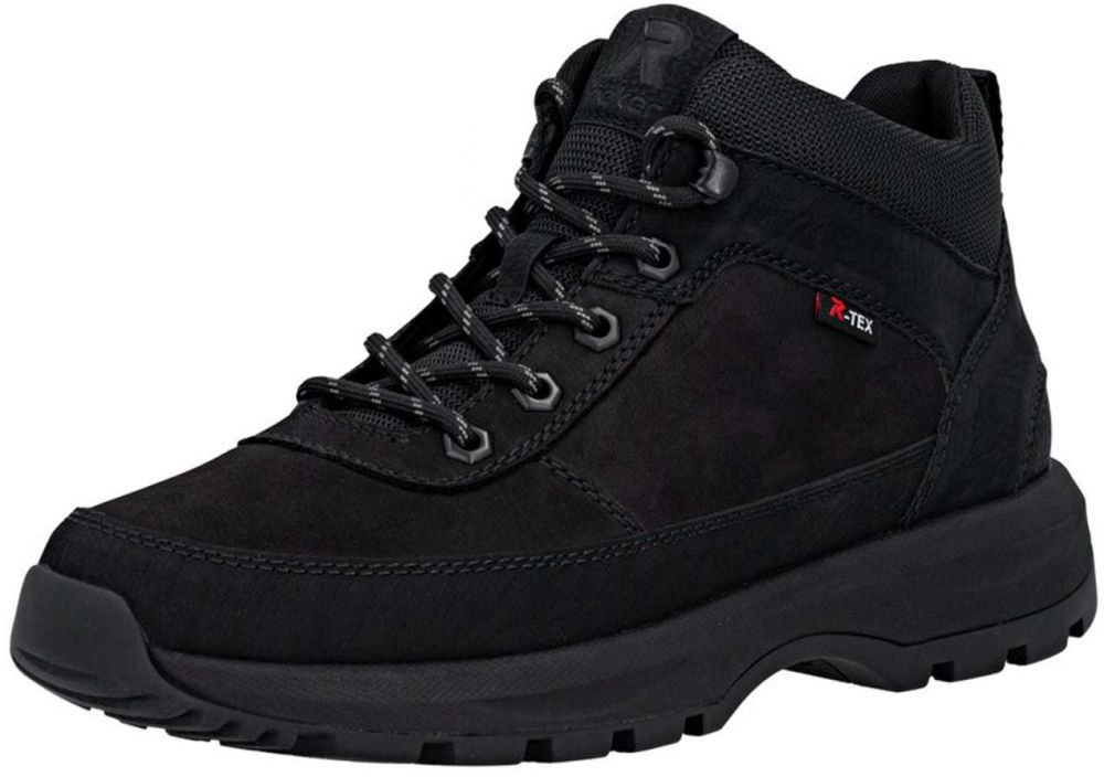 Rieker Sport Šnurovacie čižmy  čierna