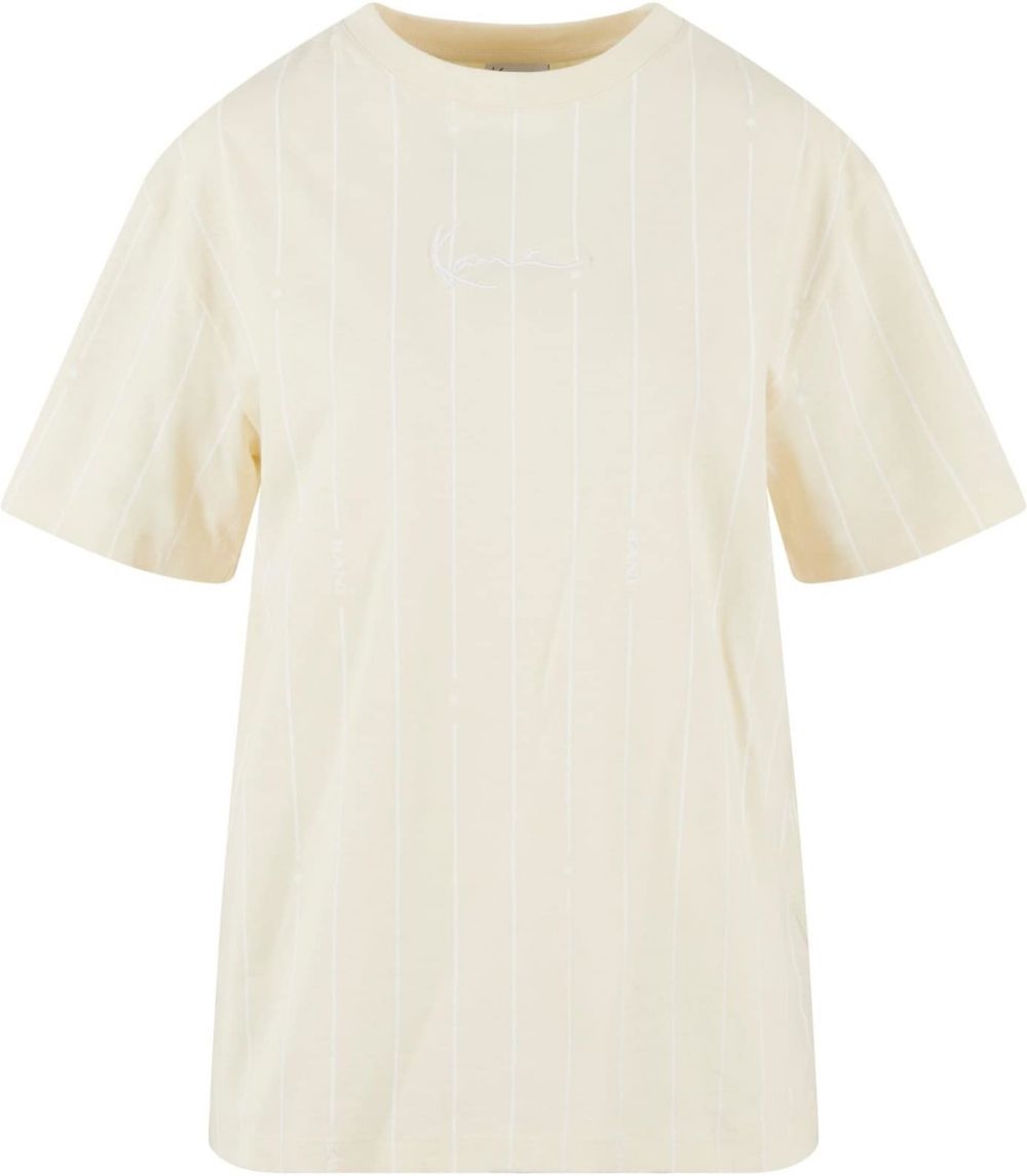 Karl Kani Tričko  krémová / biela