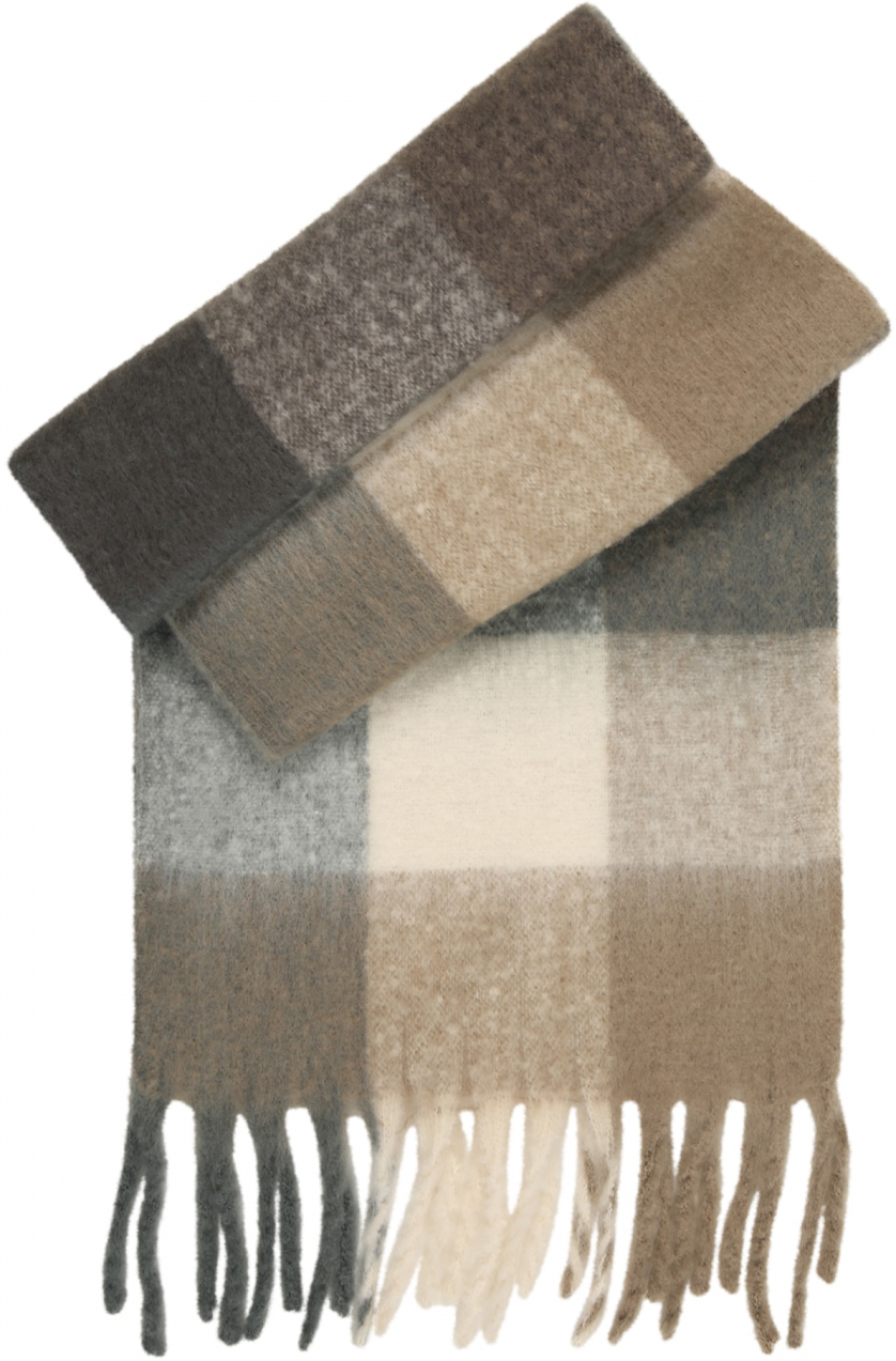 studioselect Šál  béžová / piesková / zelená / olivová