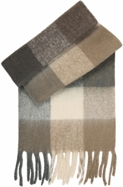 studioselect Šál  béžová / piesková / zelená / olivová
