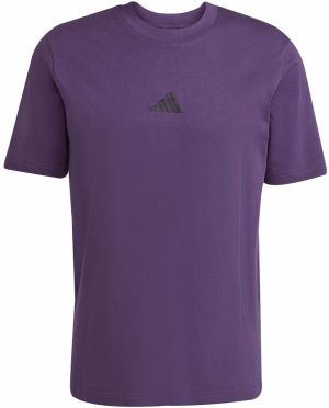 ADIDAS SPORTSWEAR Funkčné tričko 'FI 3BAR'  tmavofialová / čierna