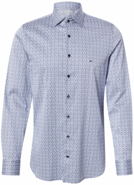 Michael Kors Košeľa  modrá / čierna / biela