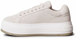 Calvin Klein Nízke tenisky 'BOLD FLATF'  svetlosivá