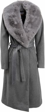 Influencer Zimný kabát  sivá