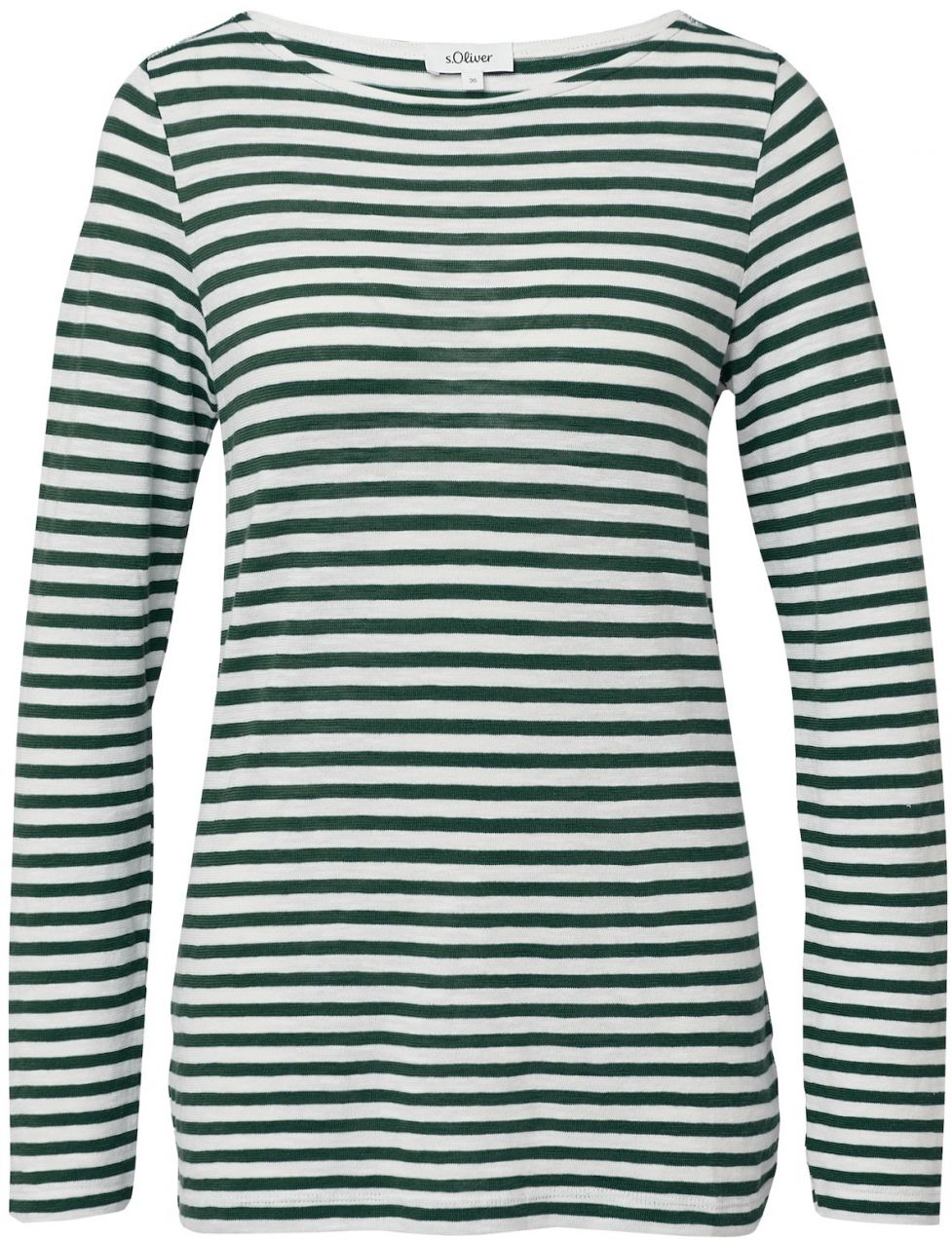 s.Oliver Tričko  jedľová / biela