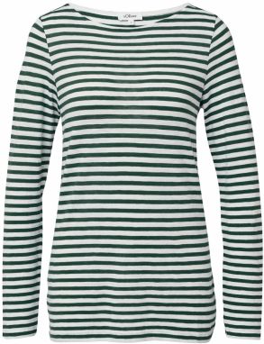 s.Oliver Tričko  jedľová / biela