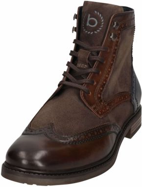 bugatti Šnurovacie čižmy  hnedá