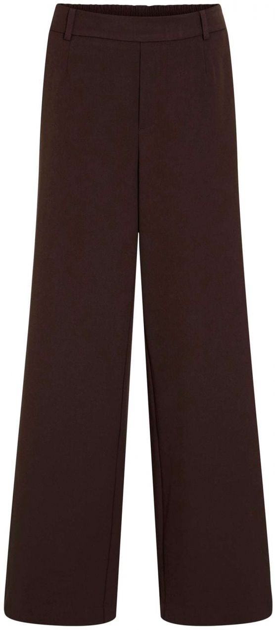 VILA Nohavice 'VIVARONE'  tmavohnedá