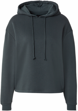 PIECES Mikina 'CHILLI'  tmavozelená