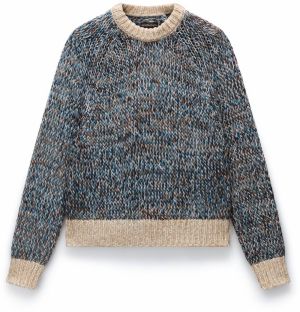 NAPAPIJRI Sveter 'Ansei'  béžová / nebielená / svetlomodrá / čokoládová