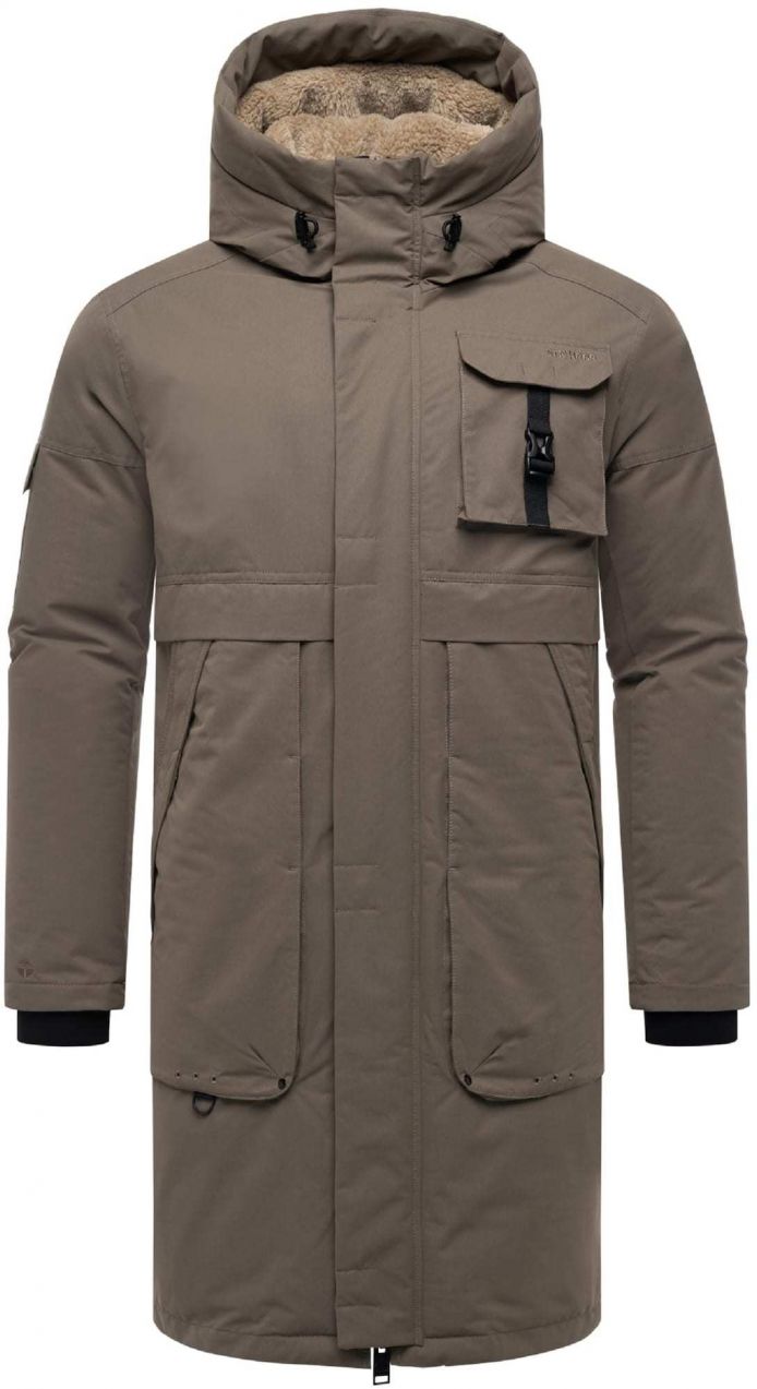 STONE HARBOUR Zimný kabát 'Cyriaan XX'  hnedá