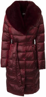 Influencer Zimná bunda  tmavočervená