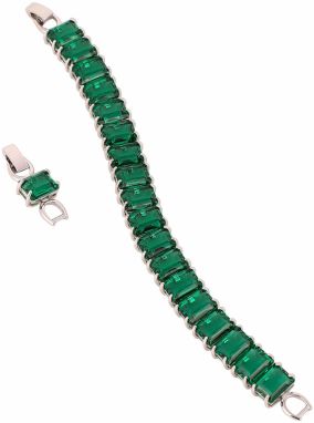 SOHI Náramok 'Luna'  tmavozelená