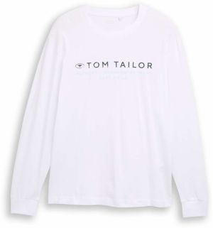 TOM TAILOR Tričko  čierna / biela