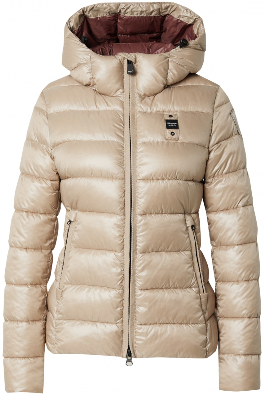 Blauer Prechodná bunda  béžová / burgundská