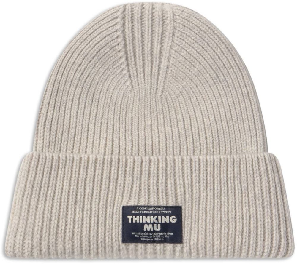 Thinking MU Čiapky 'AMOR UNISEX'  šedobiela