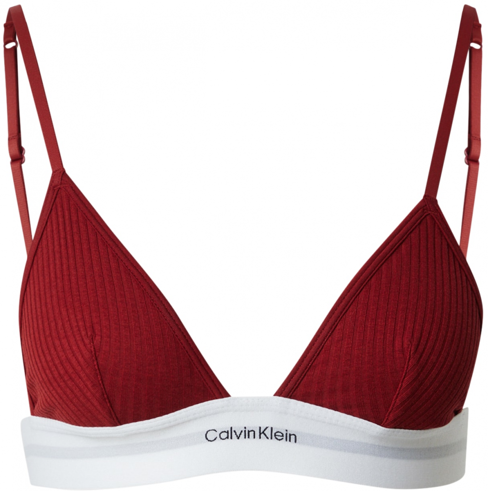 Calvin Klein Underwear Podprsenka  bordová / biela