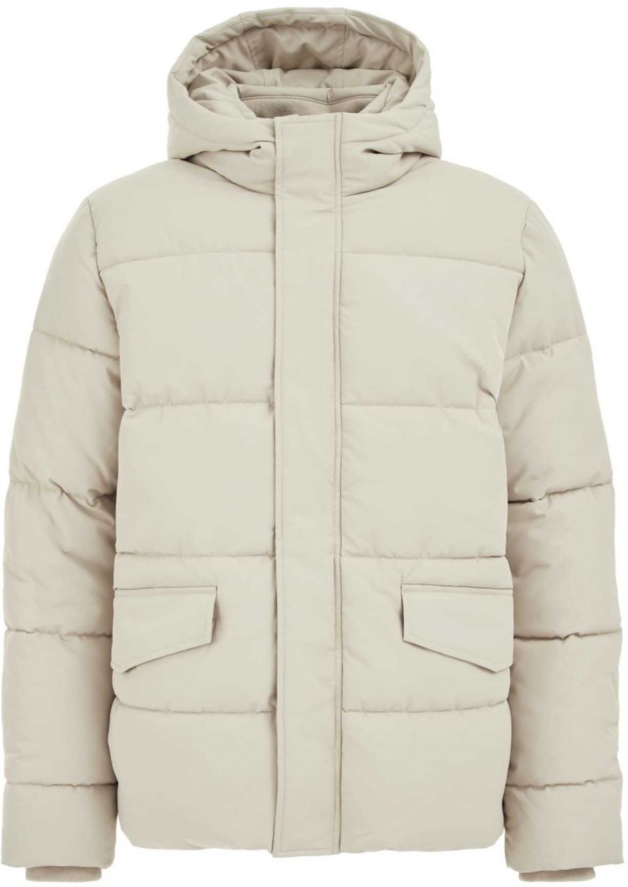 WE Fashion Zimná bunda  béžová