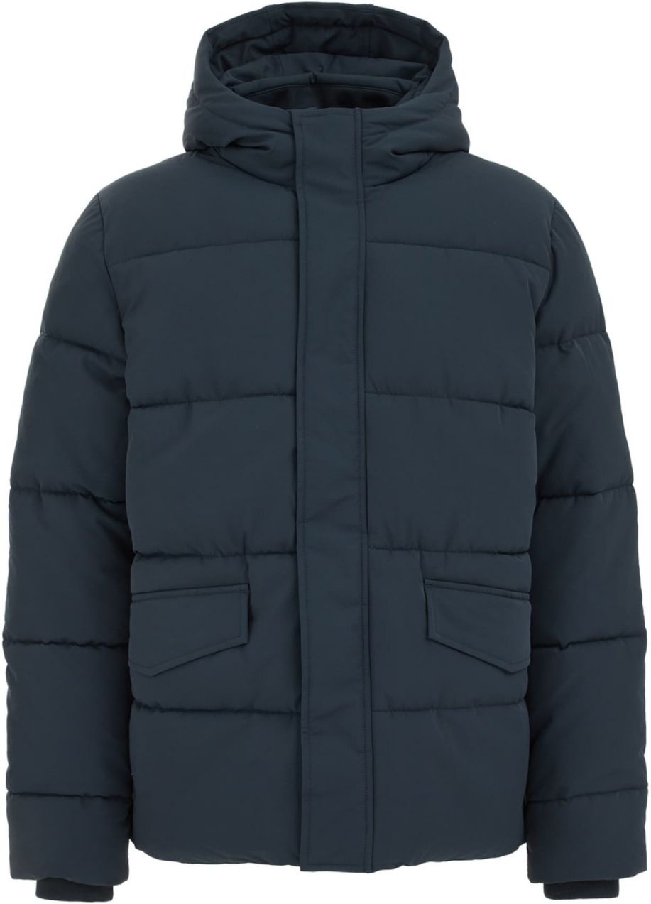 WE Fashion Zimná bunda  tmavomodrá