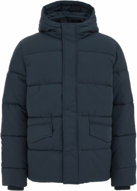 WE Fashion Zimná bunda  tmavomodrá