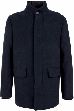 WE Fashion Prechodný kabát  námornícka modrá