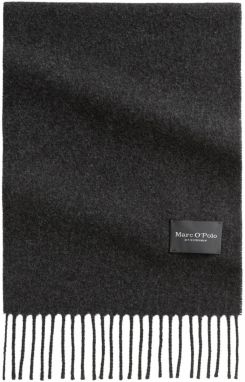 Marc O'Polo Šál  tmavosivá / biela