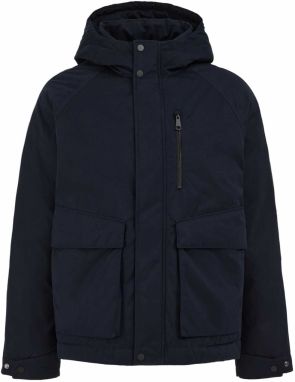 WE Fashion Zimná bunda  tmavomodrá