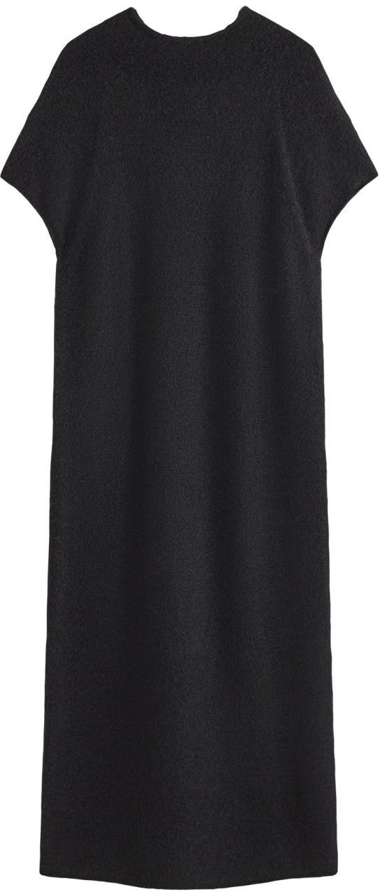 Lindex Pletené šaty 'Katja'  čierna