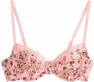 Lindex Podprsenka 'Senna Lacey'  zelená / ružová / červená