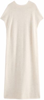 Lindex Pletené šaty 'Katja'  krémová