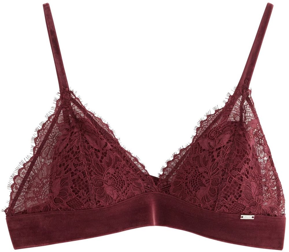 Lindex Podprsenka 'Nora'  tmavočervená