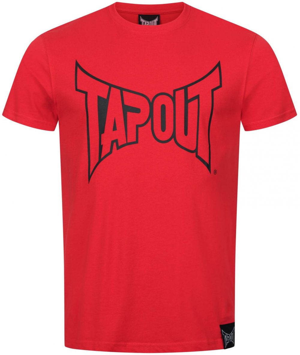 Tapout Tričko  červená / čierna